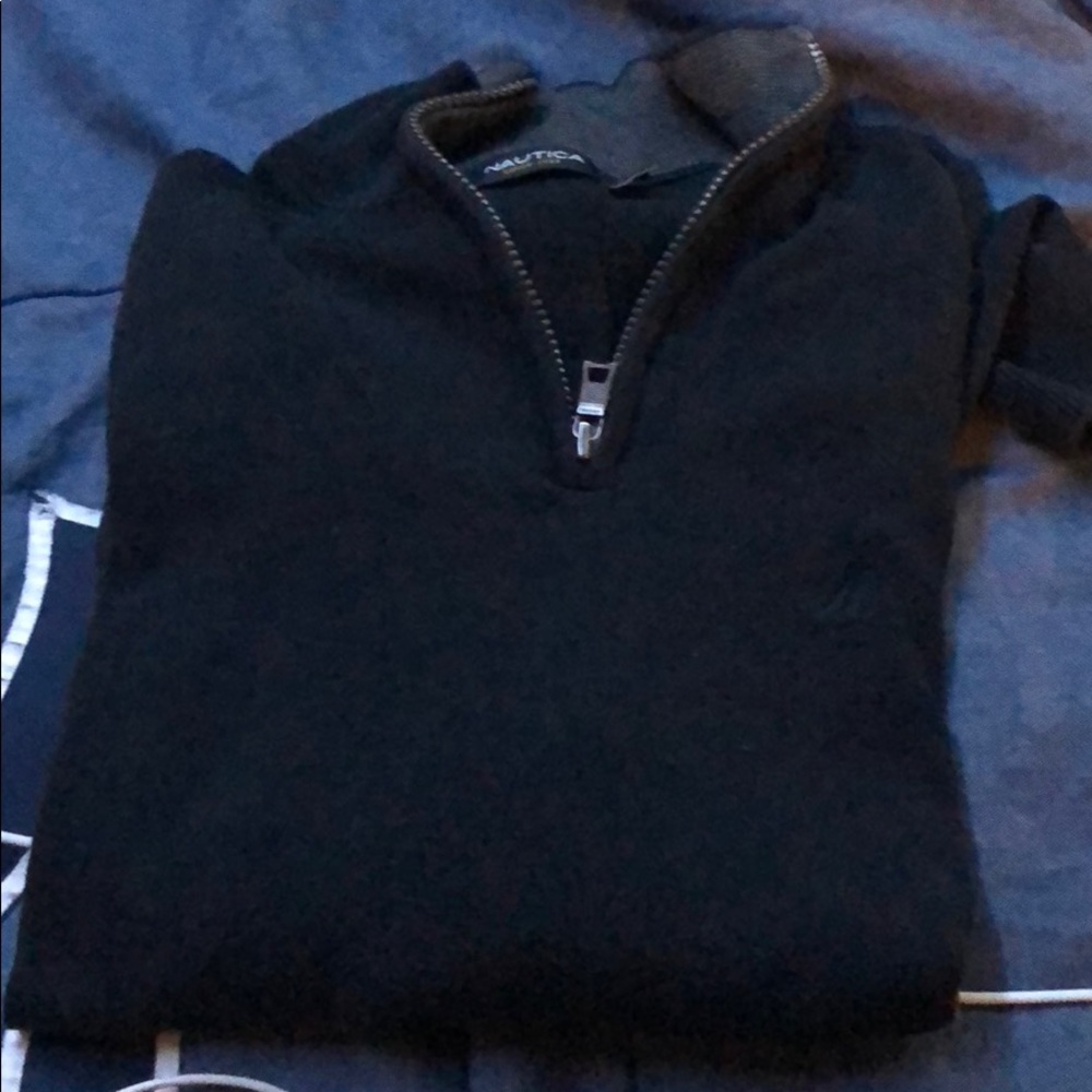 Nautica quarter zip sweater